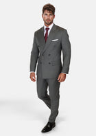 Nevada Grey Pinstripe Waverly Suit - SARTORO78