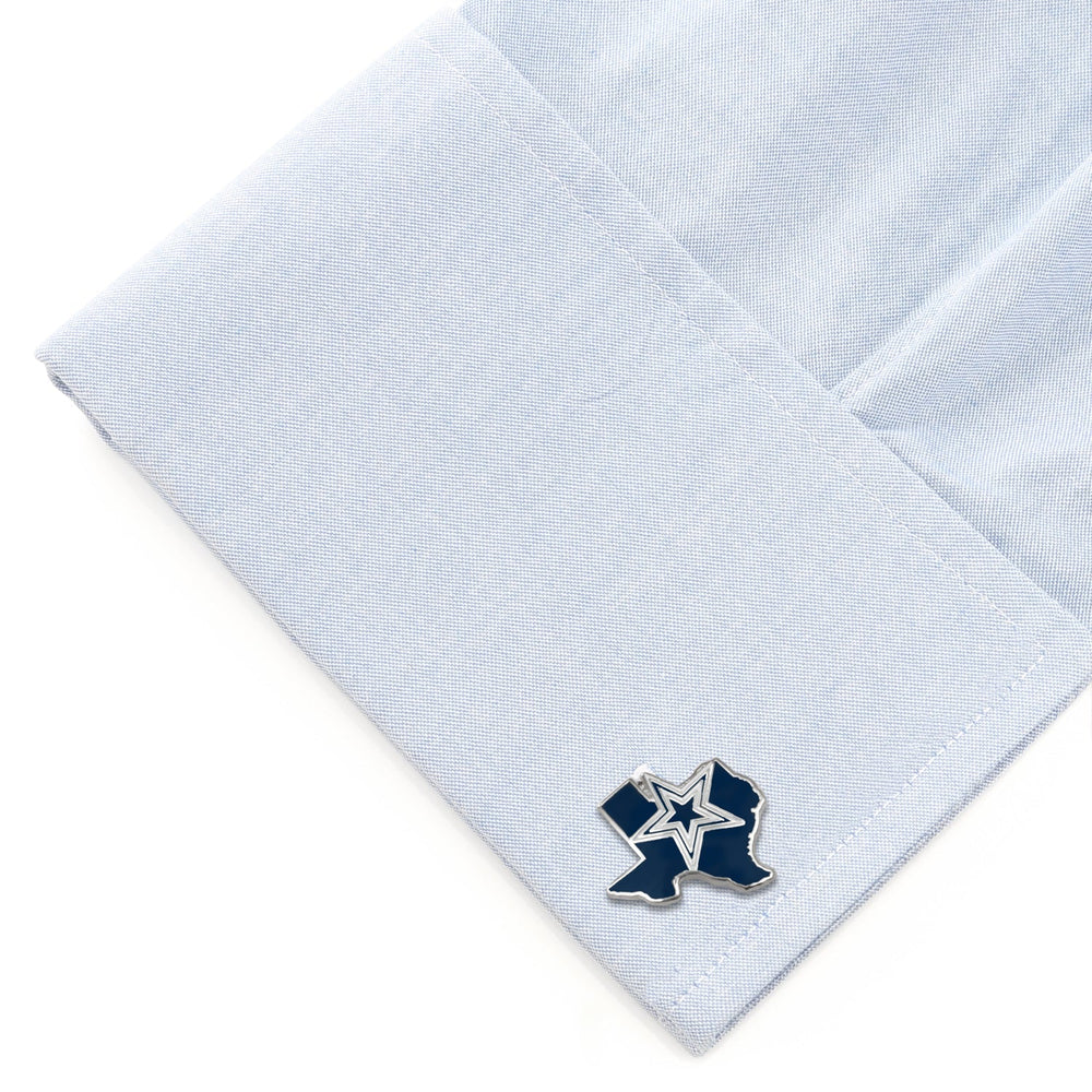 NFL Dallas Cowboys State Shaped Cufflinks631