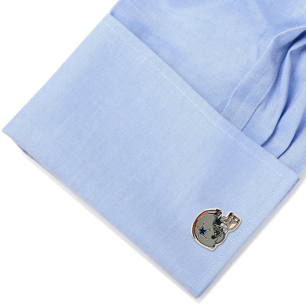 NFL Dallas Cowboys Throwback Helmet Cufflinks481