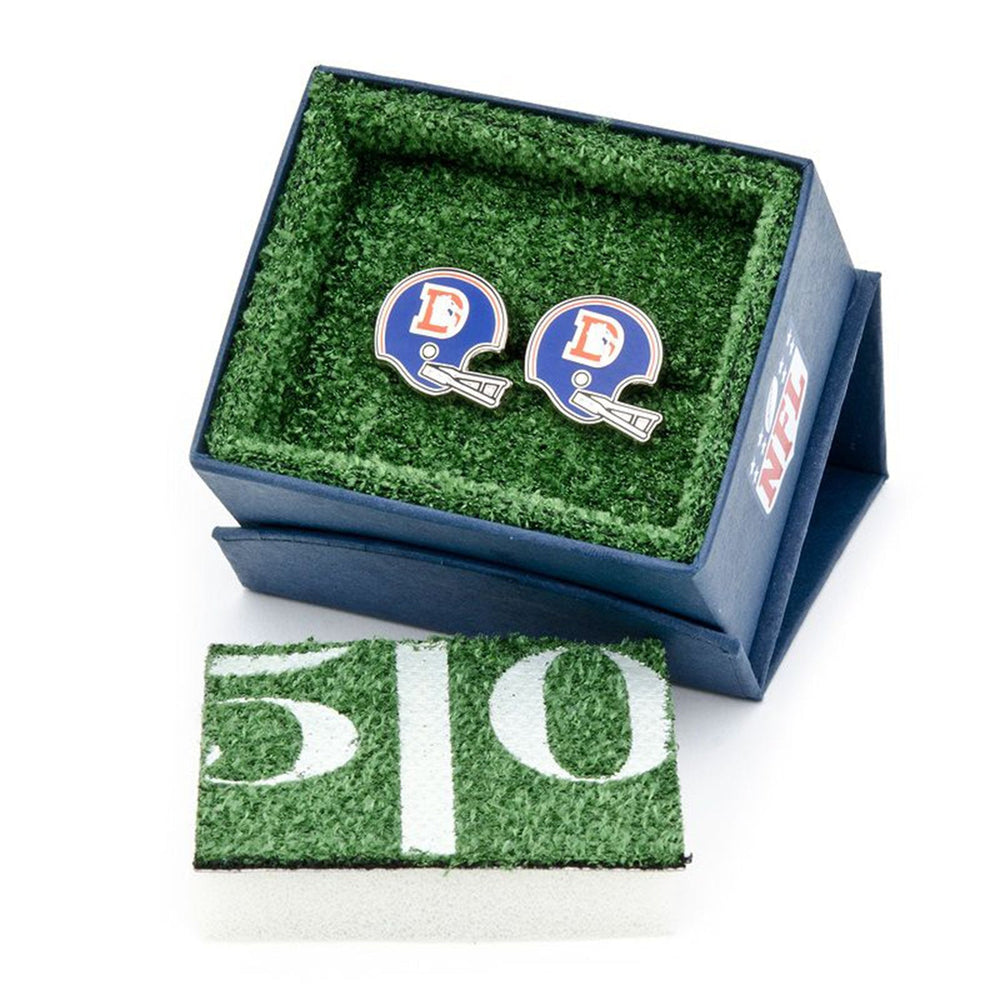NFL Denver Broncos Throwback Helmet Cufflinks300