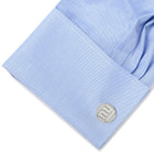 NFL New York Giants Silver Edition Cufflinks - SARTORO559