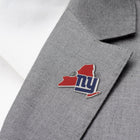 NFL New York Giants State Shaped Lapel Pin - SARTORO952