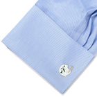 NFL New York Jets Retro Helmet Cufflinks - SARTORO27