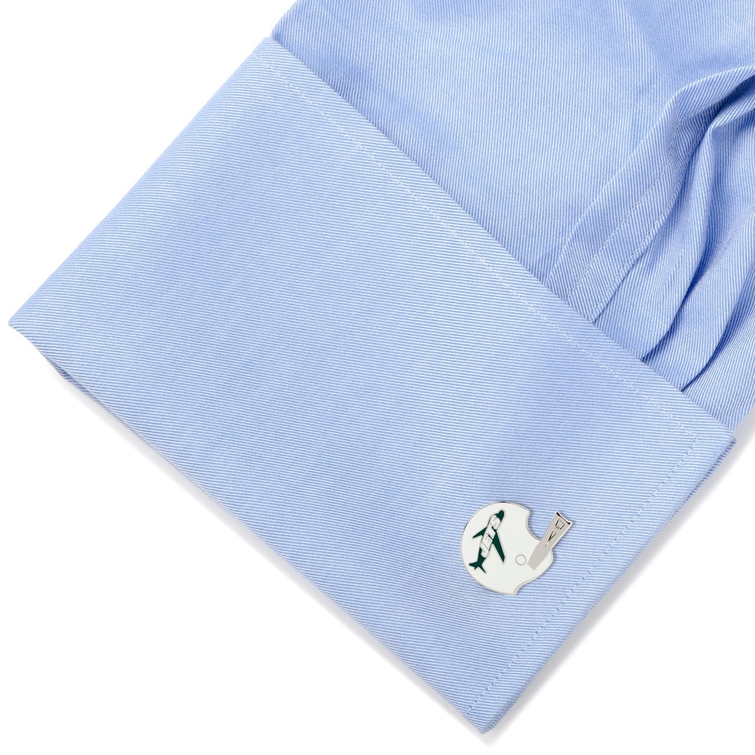 NFL New York Jets Retro Helmet Cufflinks333