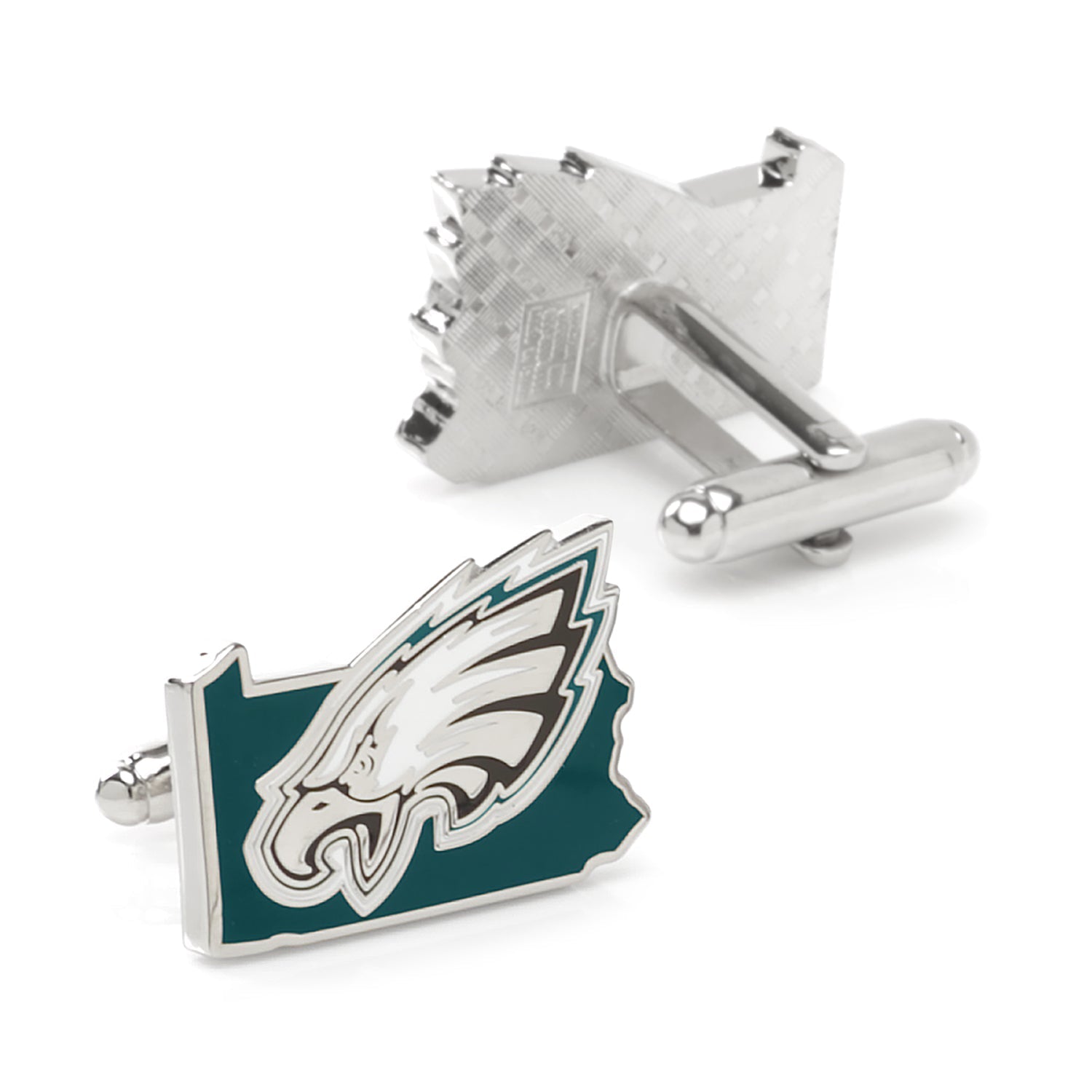 NFL Philadelphia Eagles State Shaped Cufflinks - SARTORO901