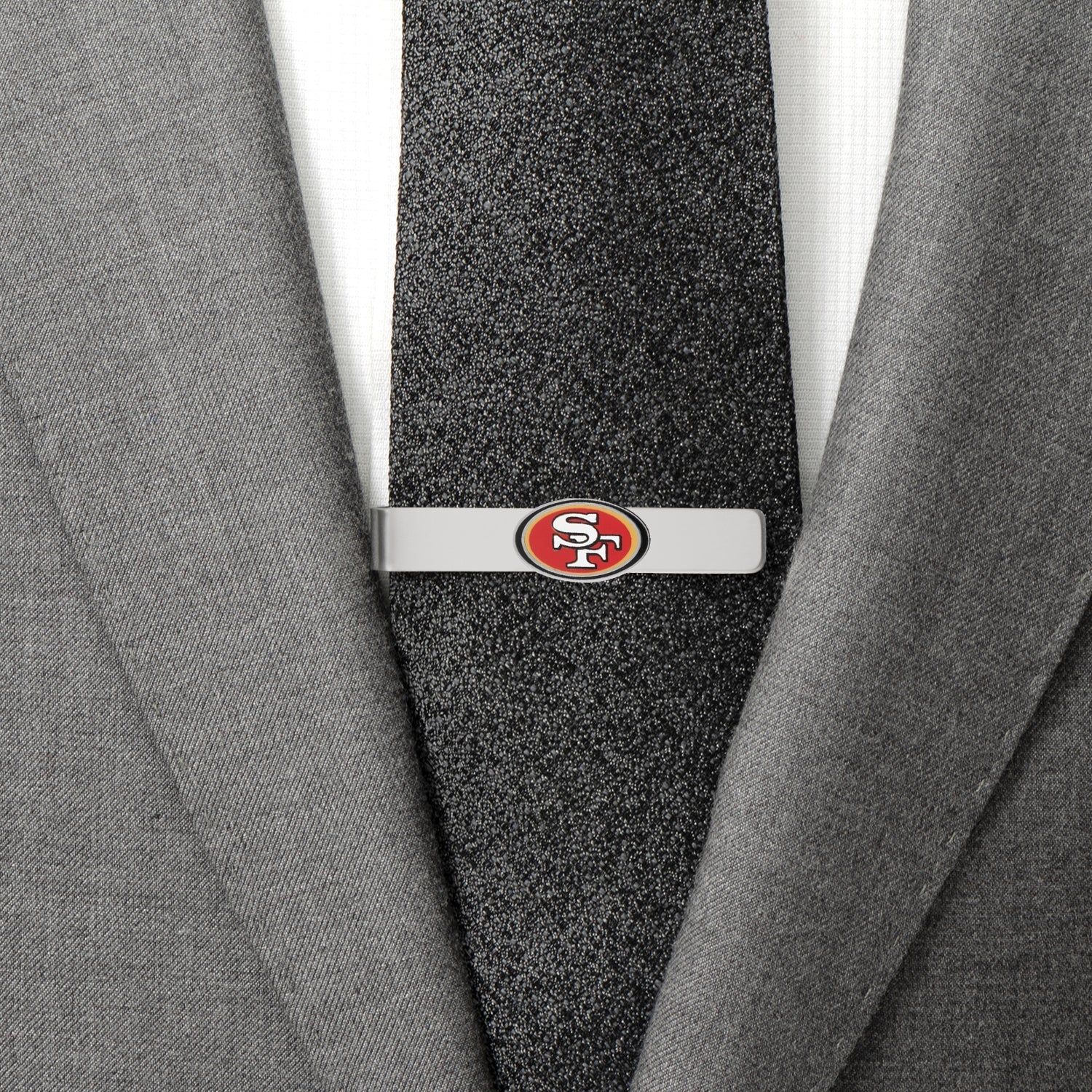 NFL San Francisco 49er's Cufflinks and Tie Bar Gift Set664