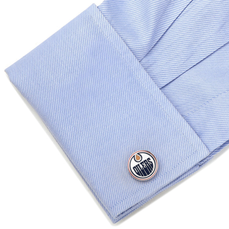 NHL Edmonton Oilers Cufflinks - SARTORO403