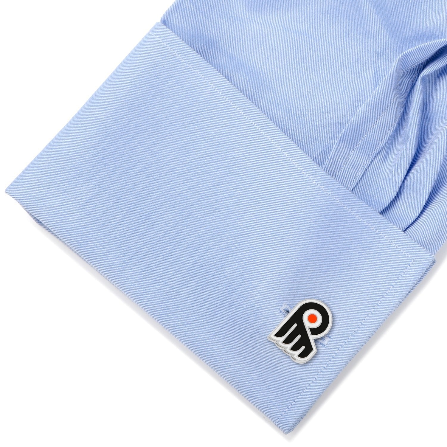 NHL Philadelphia Flyers Silver Cufflinks - SARTORO8