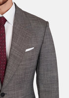Nickel Grey Bamboo Ellis Jacket - SARTORO867
