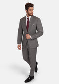 Nickel Grey Bamboo Ellis Suit - SARTORO
