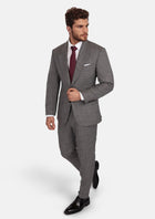 Nickel Grey Bamboo Ellis Suit - SARTORO921