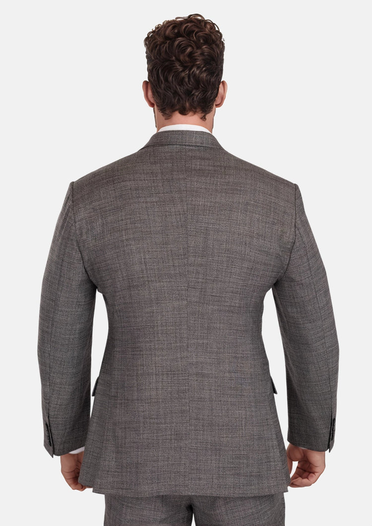 Nickel Grey Bamboo Ellis Suit - SARTORO946