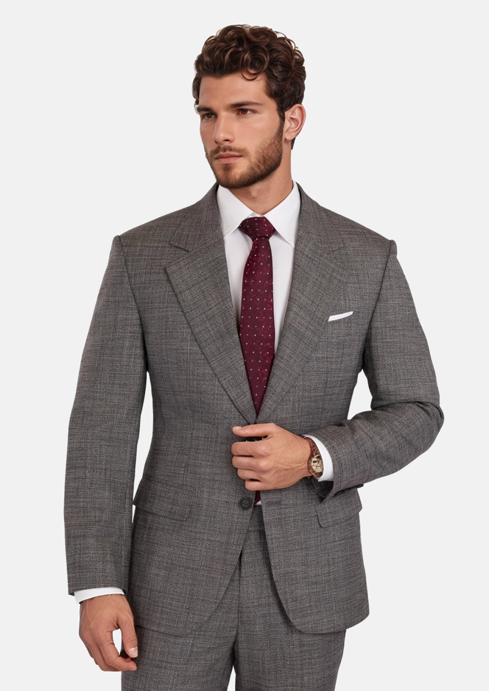 Nickel Grey Bamboo Suit599