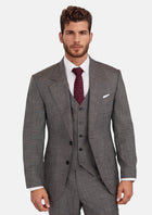 Nickel Grey Bamboo Ellis Suit - SARTORO577
