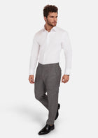 Nickel Grey Bamboo Pants - SARTORO84