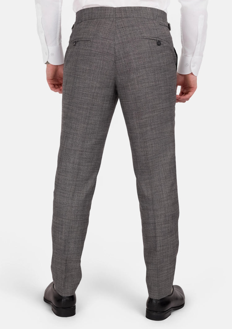 Nickel Grey Bamboo Pants - SARTORO904