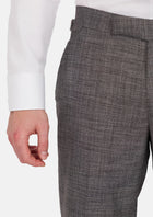 Nickel Grey Bamboo Pants - SARTORO464