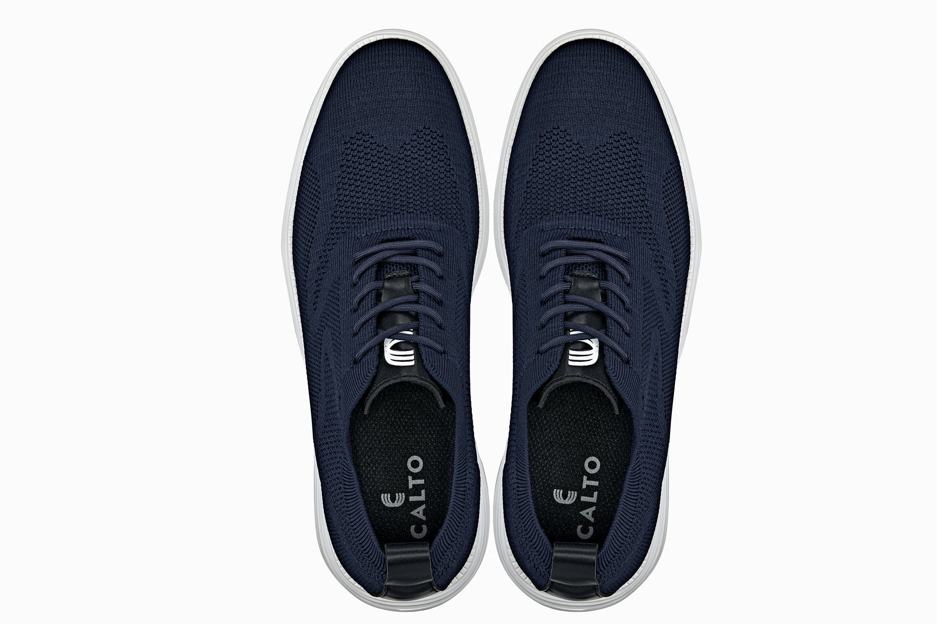 Night Blue Lace Up Casual Walker - 2312