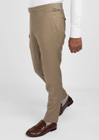 Nobility Light Brown Pants - SARTORO451