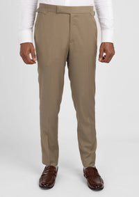 Nobility Light Brown Pants - SARTORO