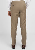 Nobility Light Brown Pants - SARTORO745