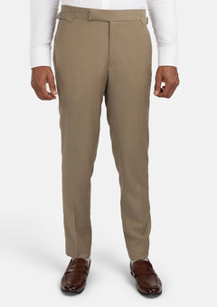 Nobility Light Brown Pants - SARTORO