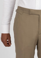 Nobility Light Brown Pants - SARTORO831