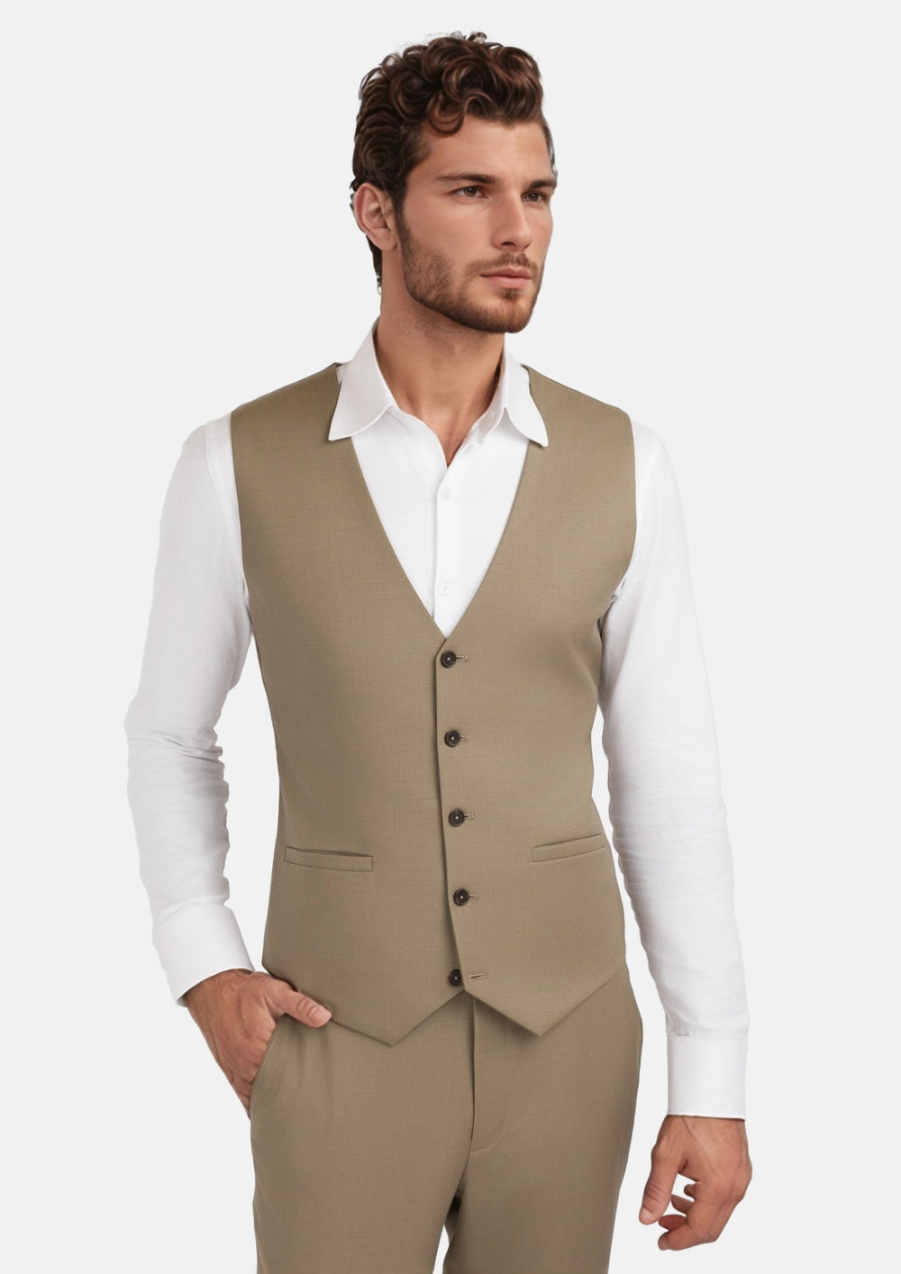 Light Brown Vest370