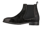 Nubuck Black Chelsea Ankle Boots - 3 Inches Taller - SARTORO664