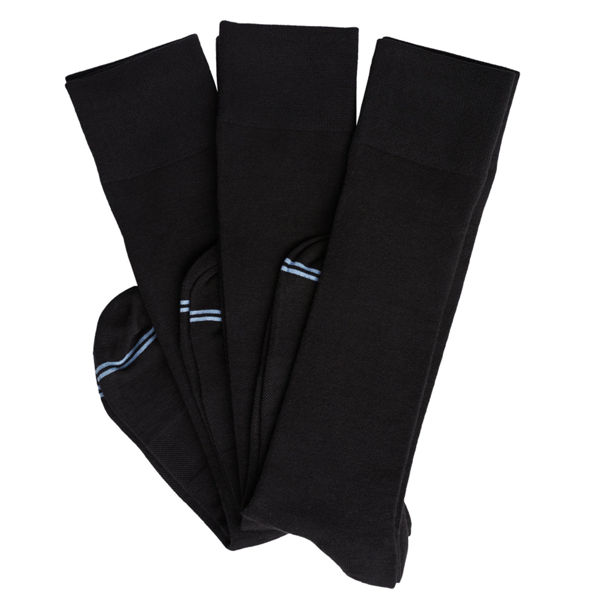 Nyx 3-Pack - Black Dress Socks360