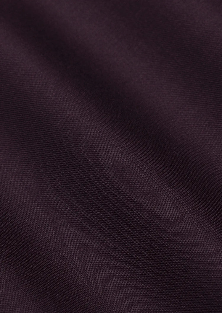 Obsidian Purple Italian Wool Vest - SARTORO847