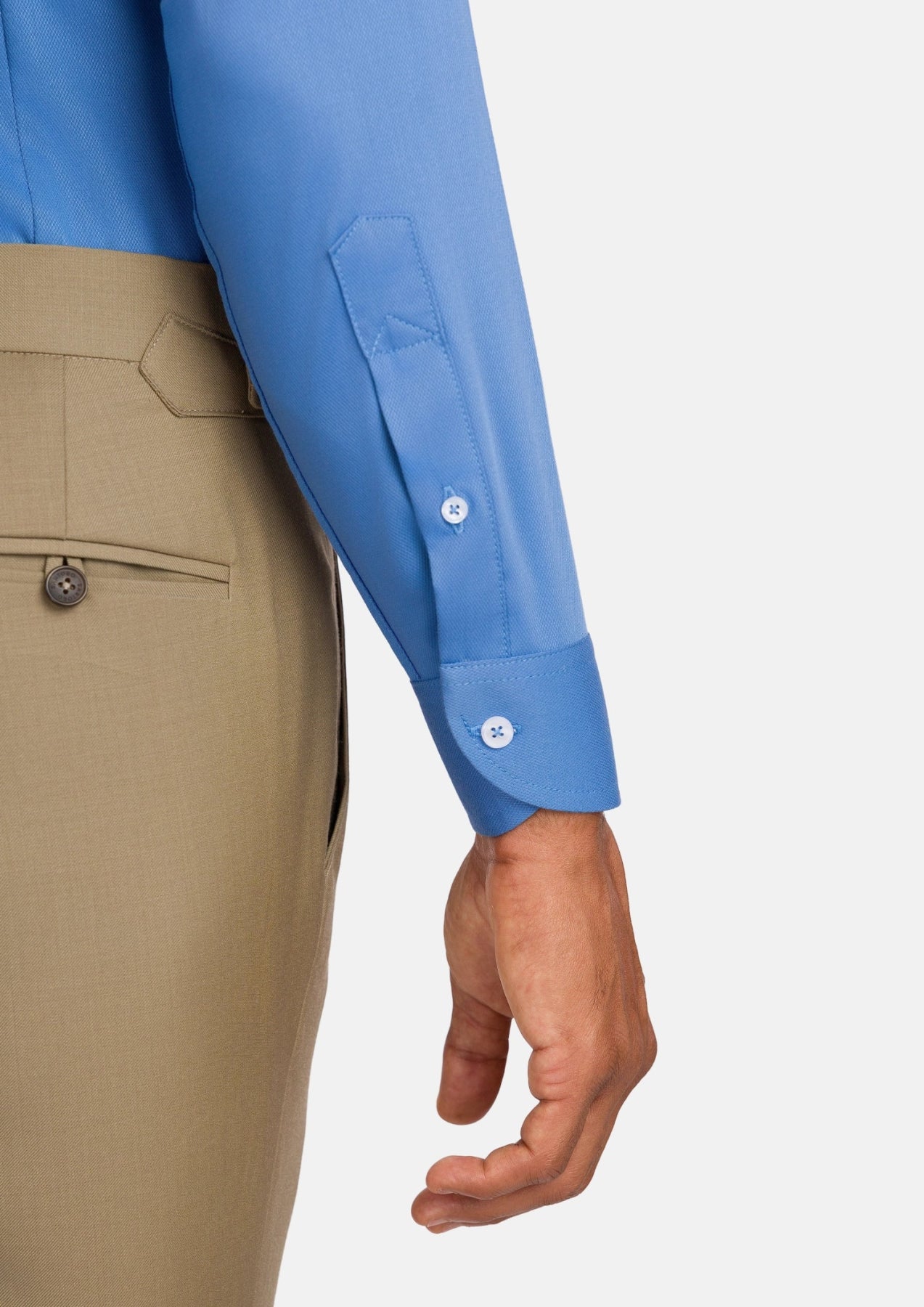 Ocean Blue Bamboo Blend Shirt - SARTORO