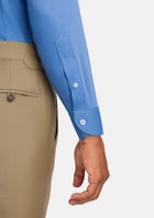 Ocean Blue Bamboo Blend Shirt - SARTORO750