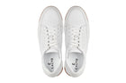 Off-White & Gum Sole Elevated Micro-Perforated Leather Sneakers - 2757
