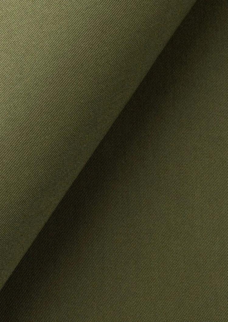 Olive Cotton Vest - SARTORO785
