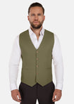 Olive Cotton Vest