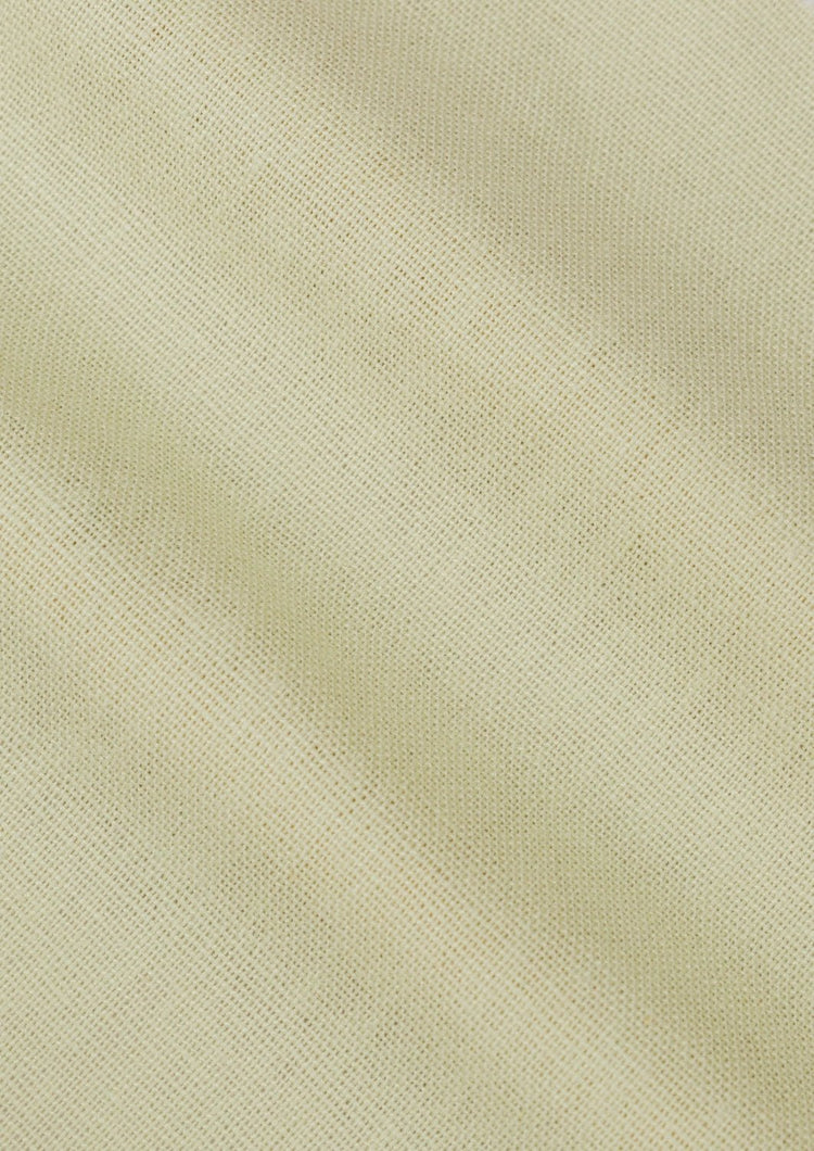 Olive Cream Linen Shirt - SARTORO90