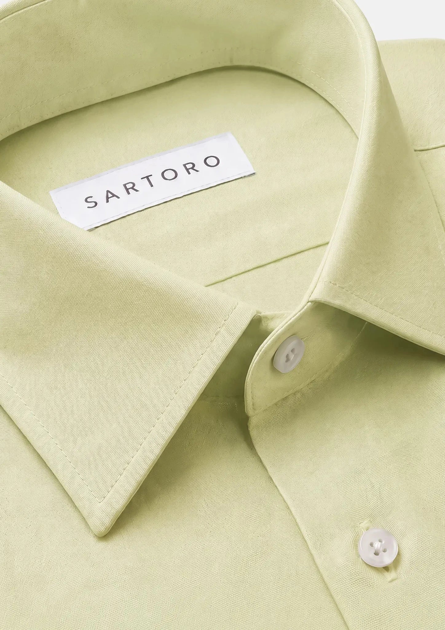 Olive Cream Linen Shirt215