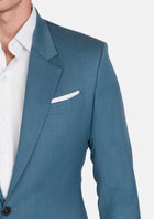 Olympic Blue Performance Stretch Jacket - SARTORO104