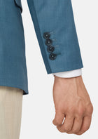 Olympic Blue Performance Stretch Jacket - SARTORO737