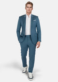 Olympic Blue Performance Stretch Suit - SARTORO
