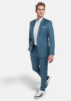 Olympic Blue Performance Stretch Suit - SARTORO614