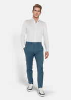 Olympic Blue Performance Stretch Suit Pants - SARTORO37