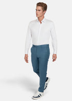 Olympic Blue Performance Stretch Suit Pants - SARTORO670