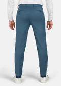 Olympic Blue Performance Stretch Suit Pants - SARTORO