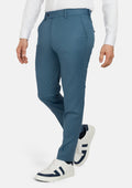Olympic Blue Performance Stretch Suit Pants - SARTORO