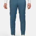Olympic Blue Performance Stretch Suit Pants - SARTORO