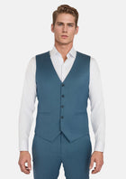 Olympic Blue Performance Stretch Vest - SARTORO791