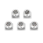 Onyx and Mother of Pearl Checker Step 5-Studs - SARTORO872