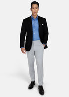 Onyx Black Bryant Jacket - SARTORO205